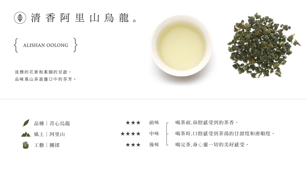 Single can gift box-Rushuilan-Qingxiang Alishan Oolong 100g - Tea - Fresh Ingredients Blue