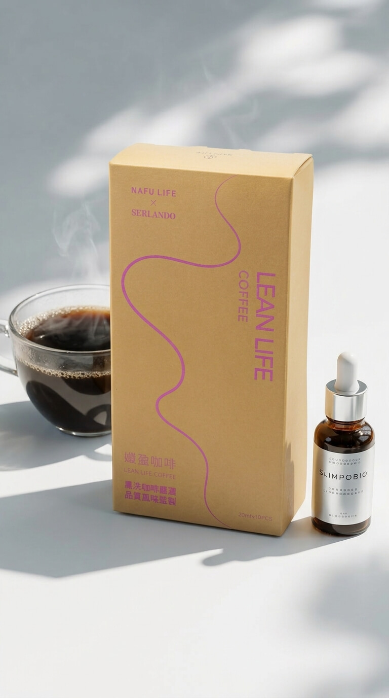 SERLANDO 孅盈咖啡實體包裝