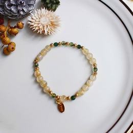 c1161钛晶海藻玉手鍊