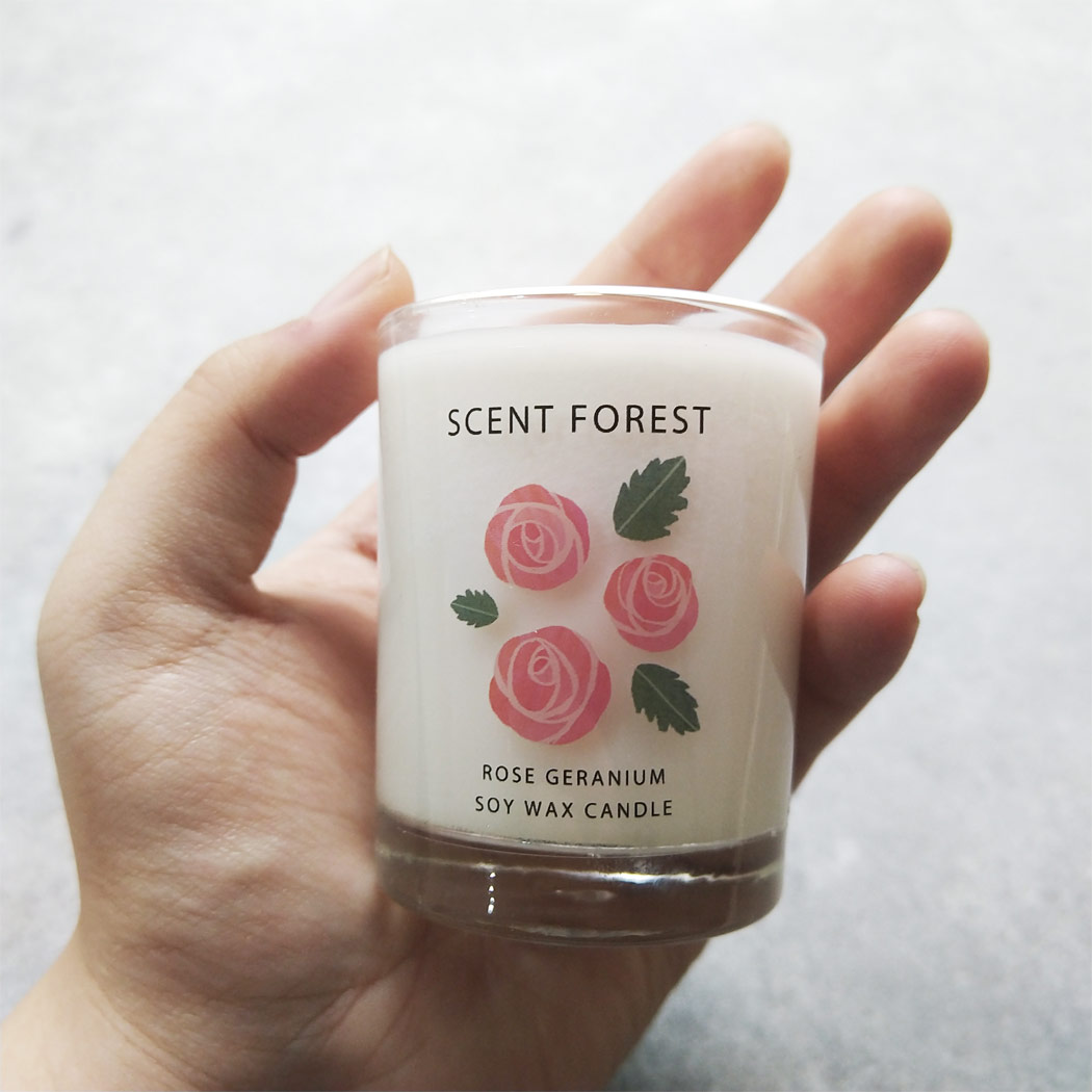 【SCENT FOREST 香氛森林】 天然精油大豆香氛蠟燭 - 80g- 融蠟燈可使用