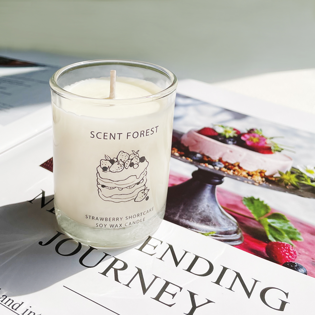 SCENT FOREST 香氛森林 香水 香氛 大豆蠟燭  草莓鬆餅  午茶 甜點