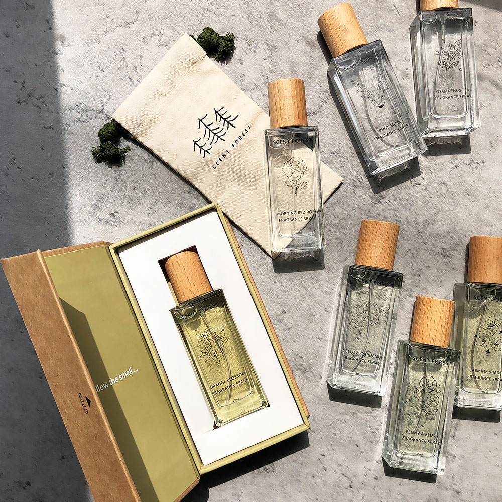 SCENT FOREST 香氛森林 - 香氛噴霧 香水 木蓋 桂花茶 白柚 紫羅蘭 風信子 香水原精