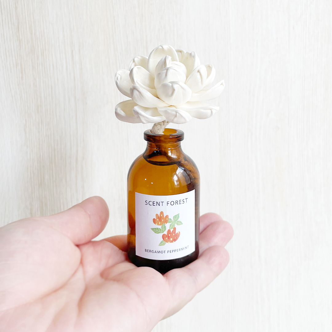 客製天然精油小香氛花 - 婚禮香氛花 伴娘禮物 婚禮小物 捧花禮 禮贈品 客製訂製