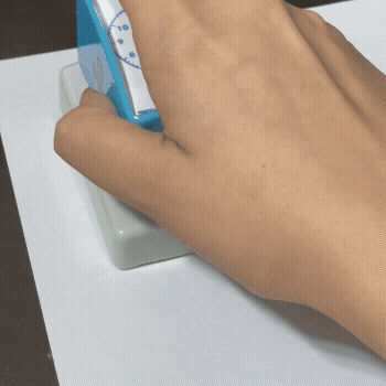 刻P 3×6公分印章示範