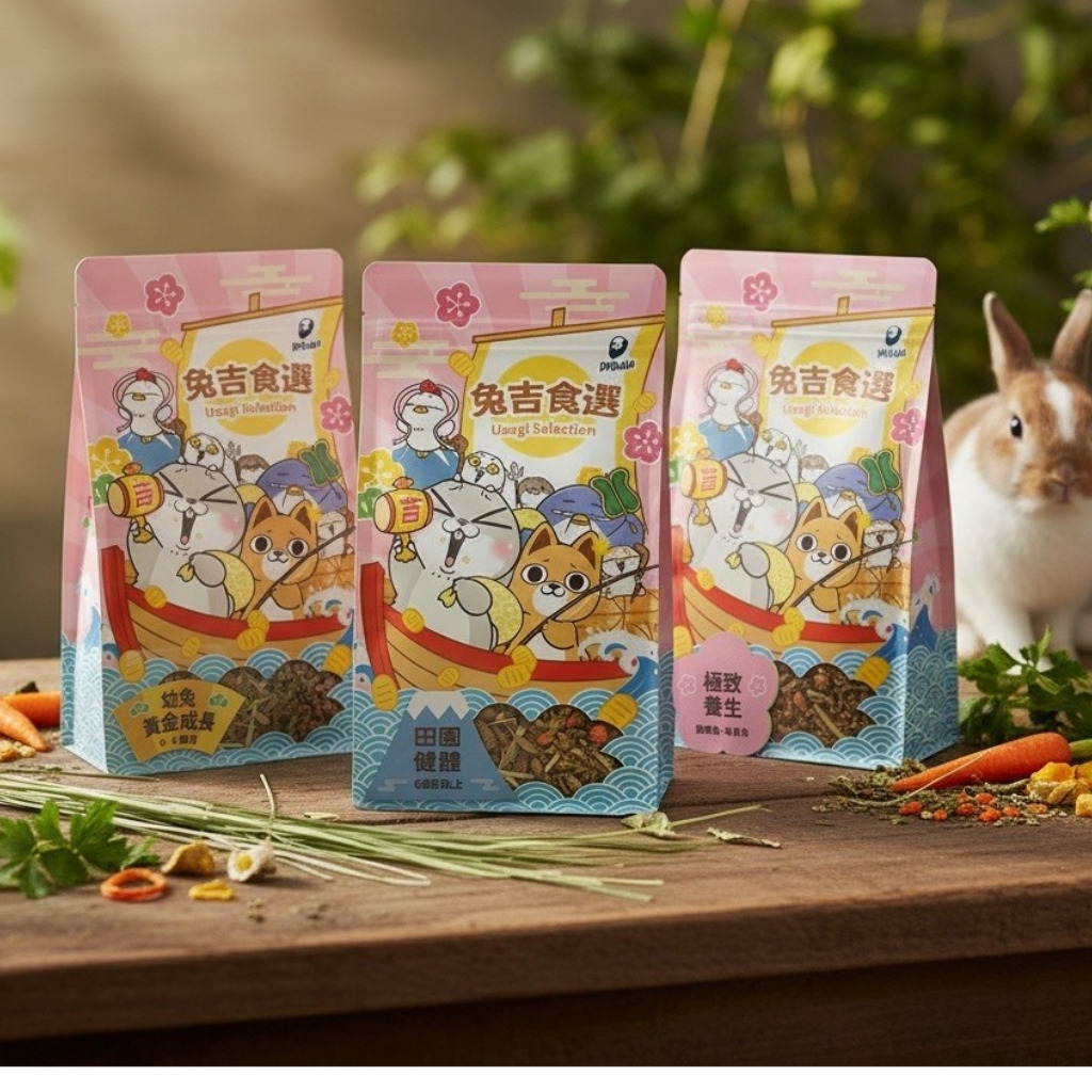 兔吉食選主視覺