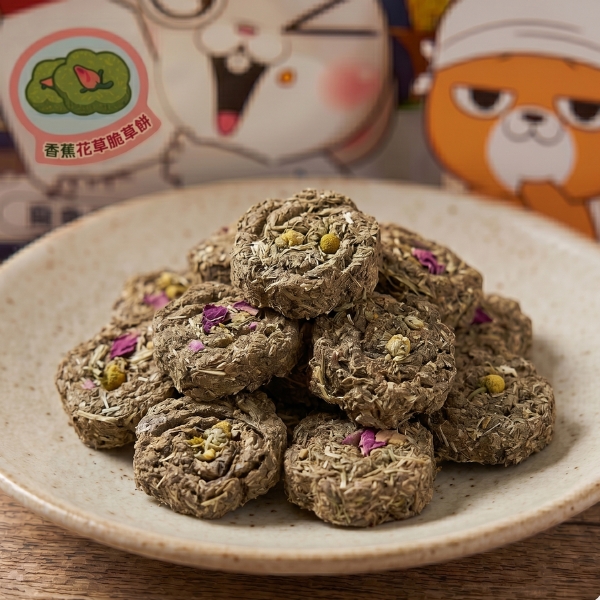 香蕉花草脆草餅