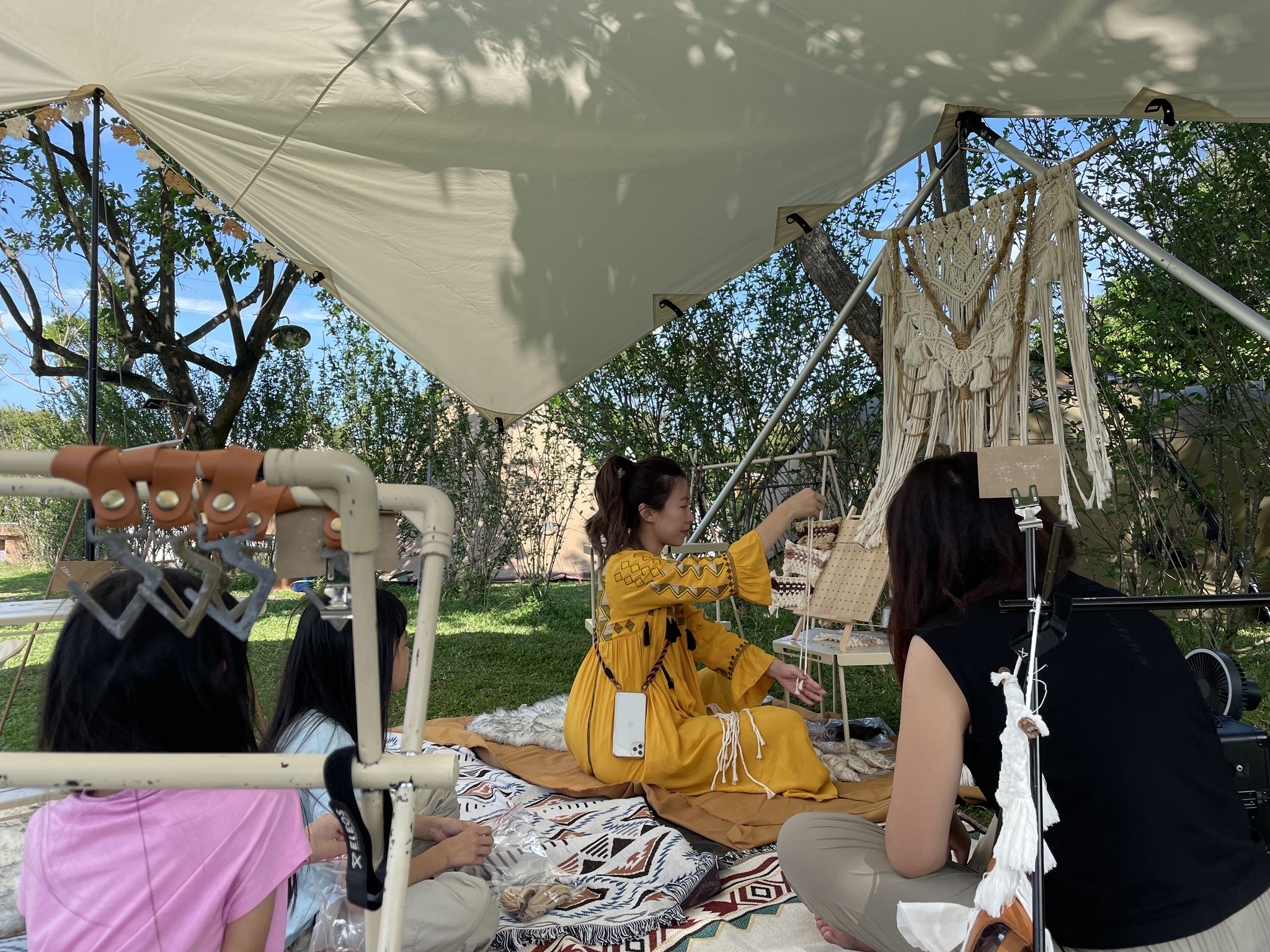 課程側拍－戶外露營課程