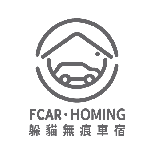 FCAR HOMING 躲貓無痕車宿正式 Logo