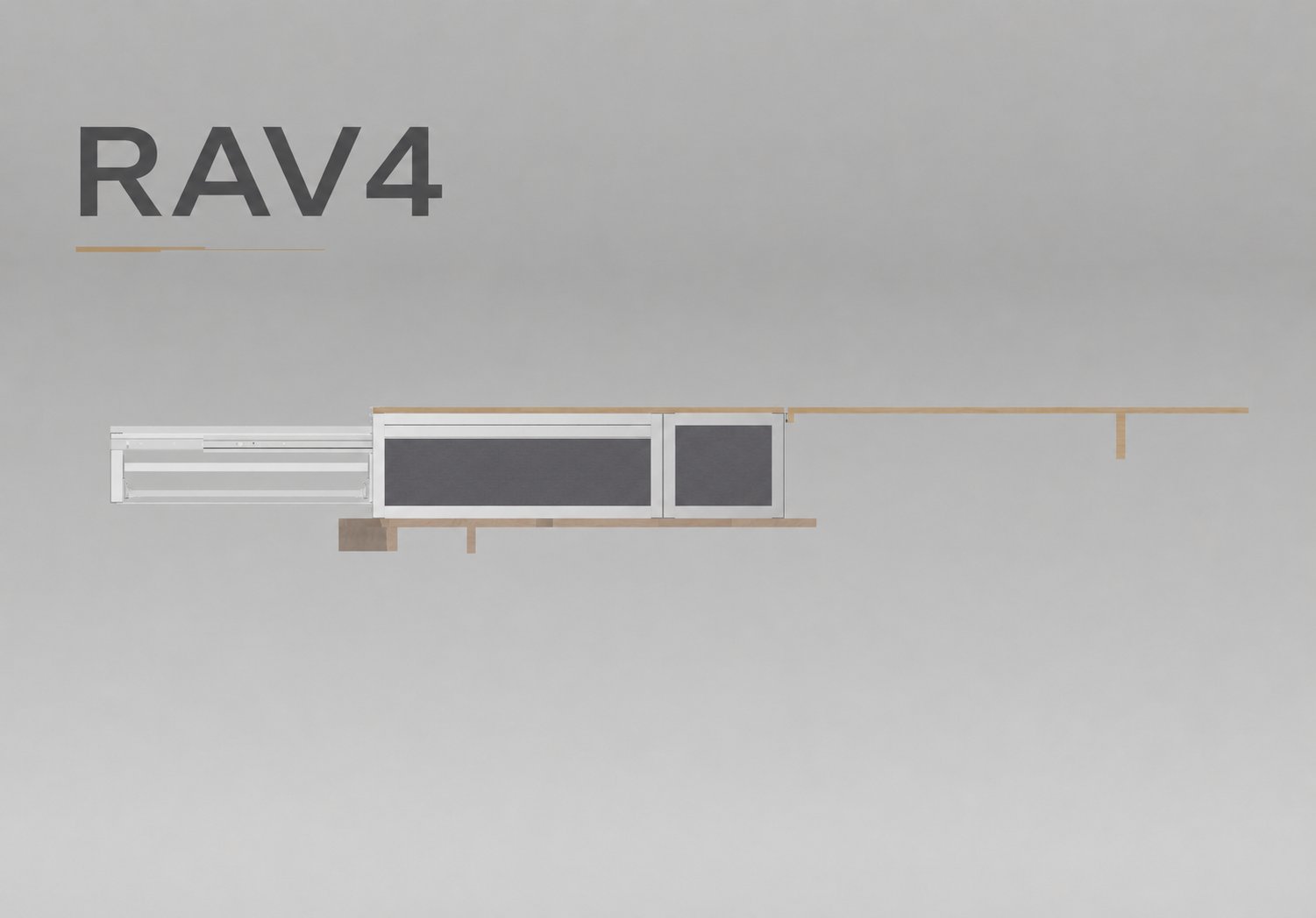 RAV4 車宿車櫃與整平案例