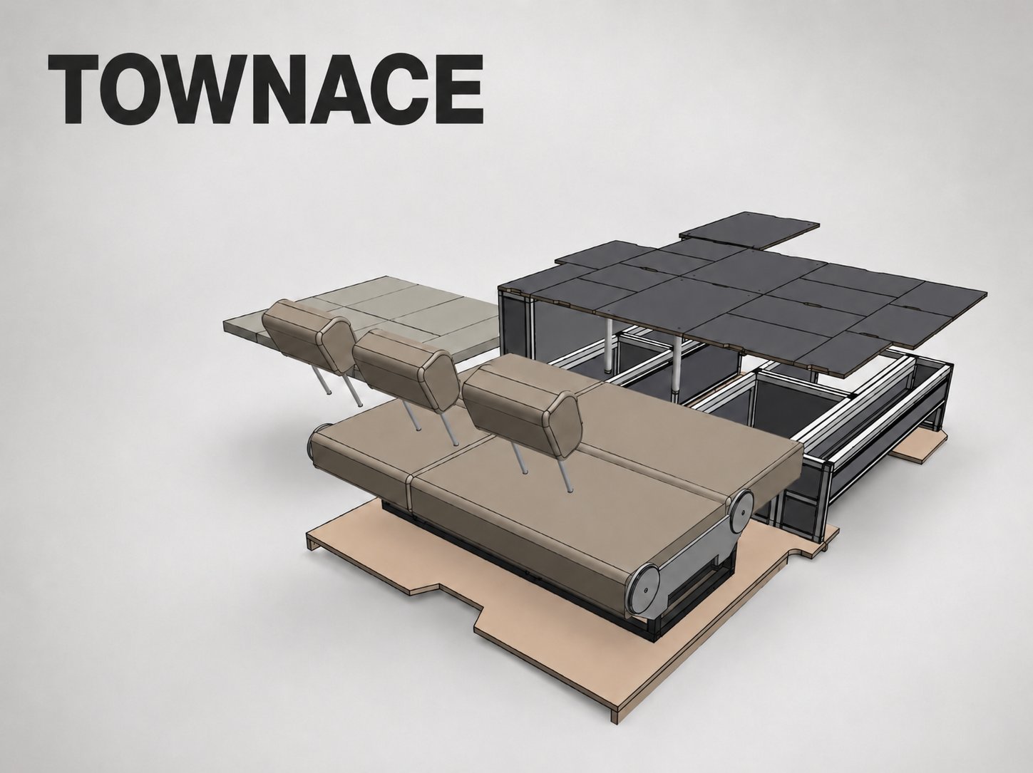 Town Ace 車宿車櫃與整平案例