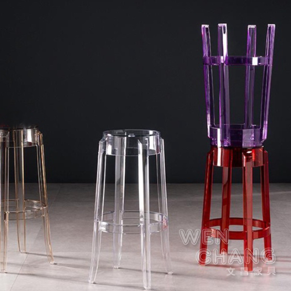 GHOSTSTOOL 複刻家具 家具 傢俱 桃園家具 透明吧椅 現代風 設計師推薦吧椅