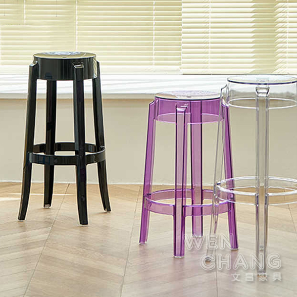 GHOSTSTOOL 複刻家具 家具 傢俱 桃園家具 透明吧椅 現代風 設計師推薦吧椅