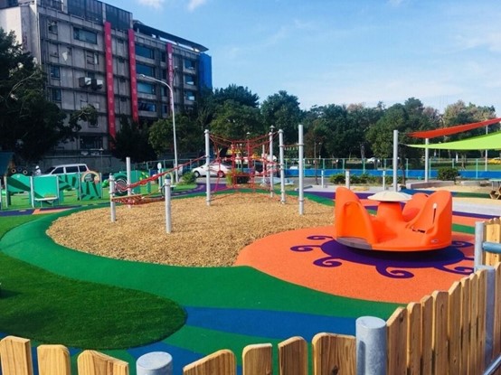 花博公園共融遊具規劃測試