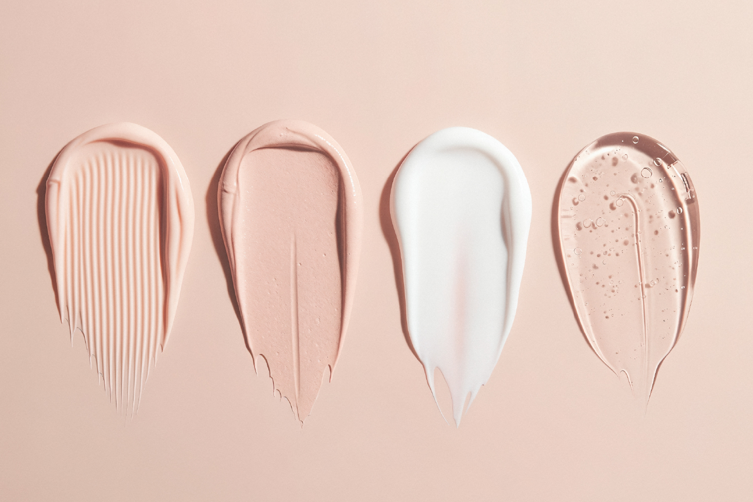 Asian woman with healthy glowing skin, representing visible skincare results in staged phases.