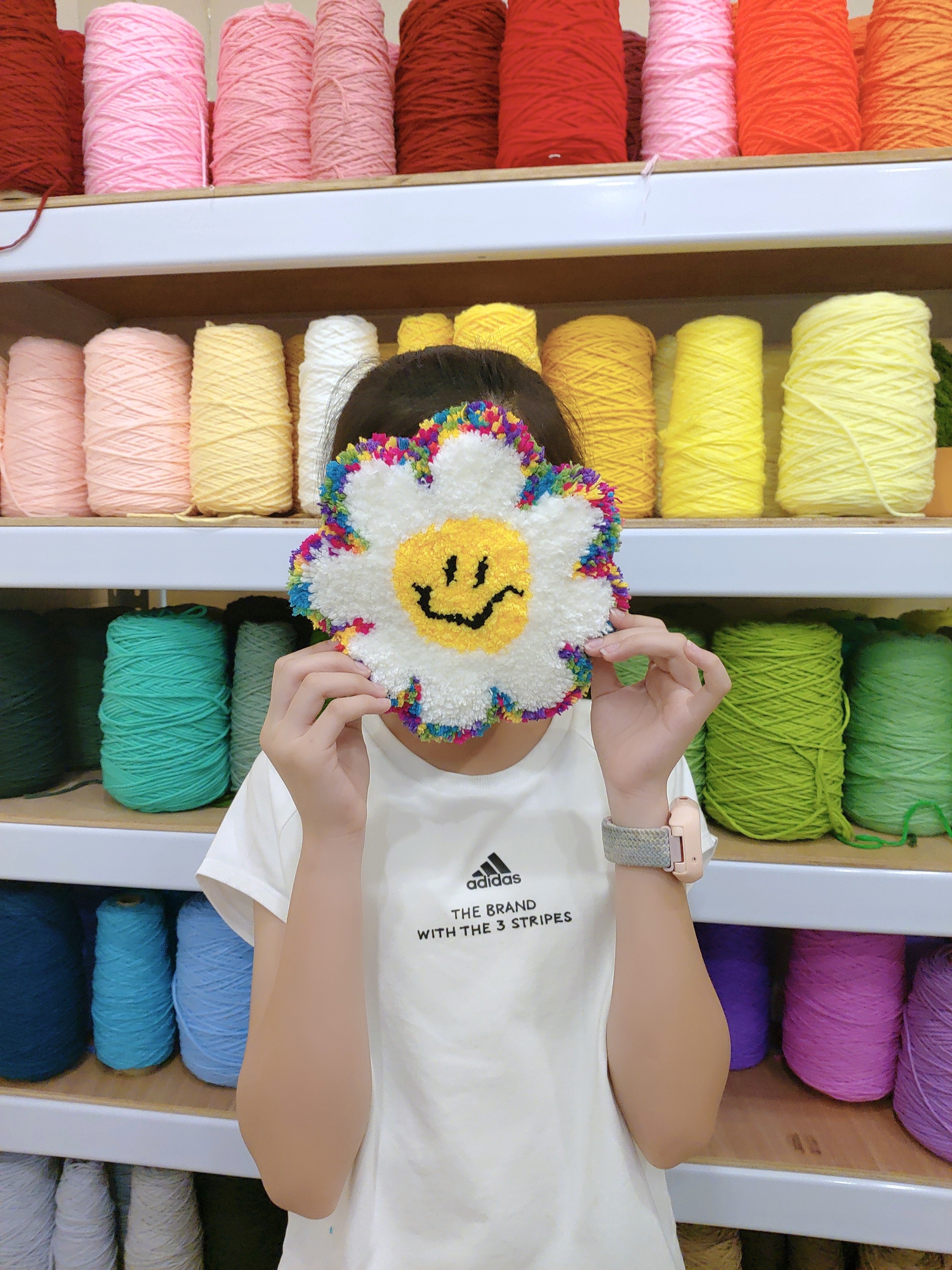 學員手作簇絨作品