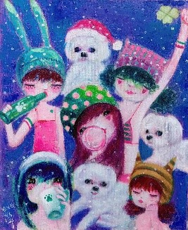 作品名稱：我把我的青春都給你