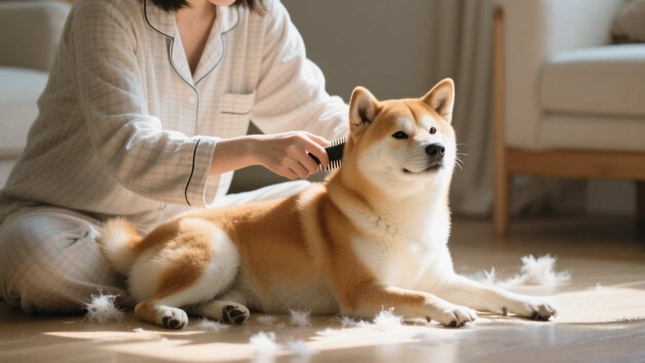 狗狗缺毛示意圖