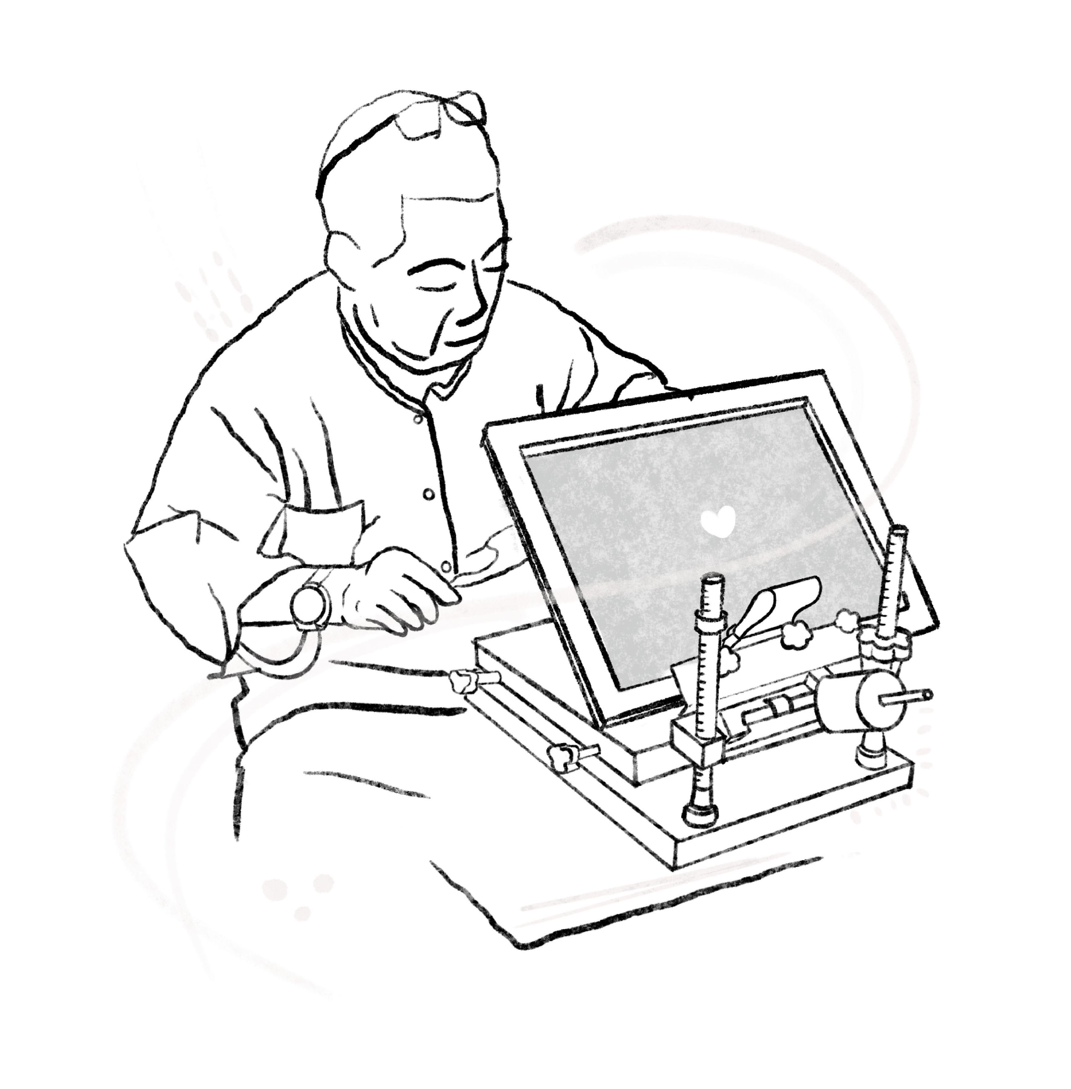 立地印刷社印刷插畫