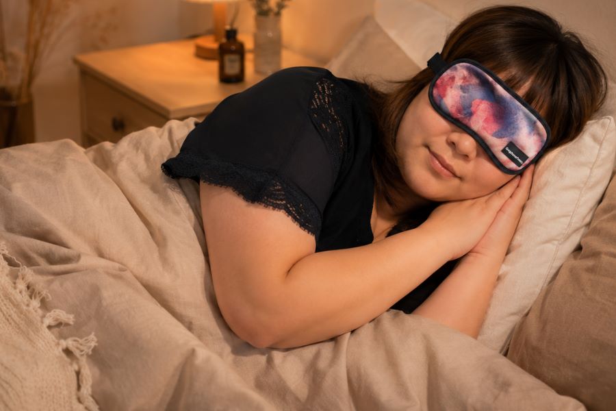 舒壓睡眠情境-霧粉色調-深層修復感