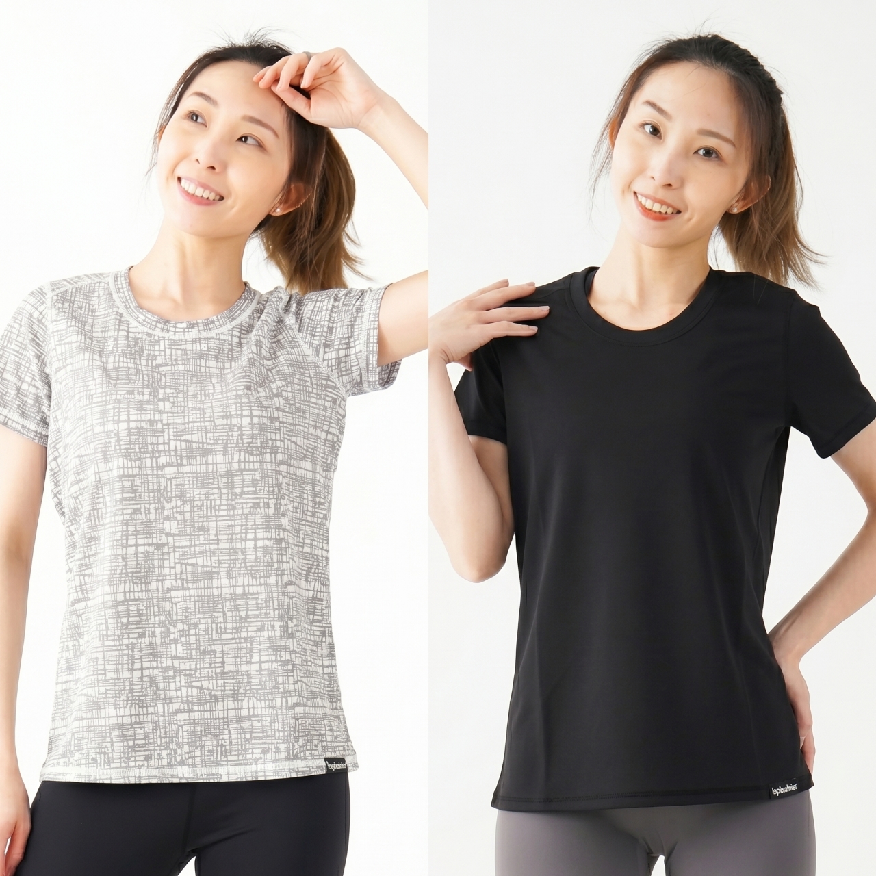 GraphenePower石墨烯散熱速乾涼感短袖-正面穿著形象