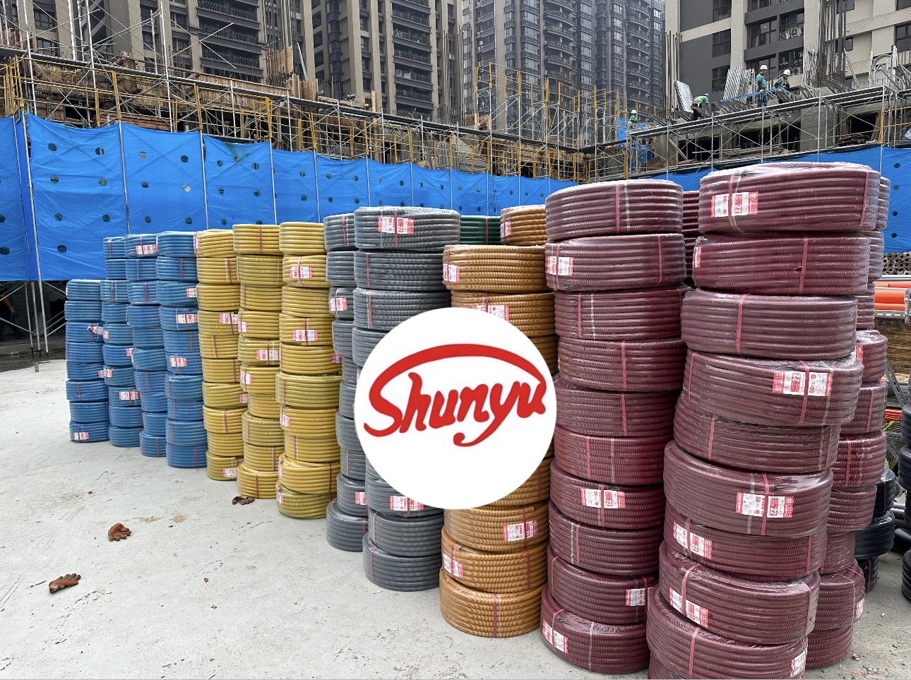 舜郁管業倉儲實景