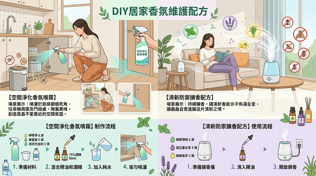 DIY 居家香氛維護配方