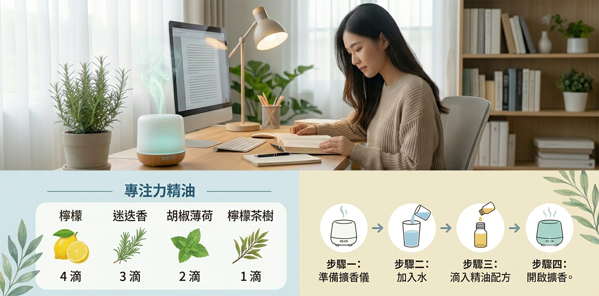 四種提升晚安質感的感官儀式