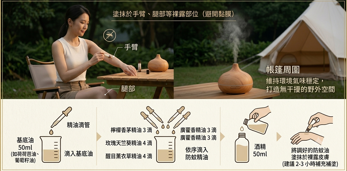 親膚香氛調油與擴香